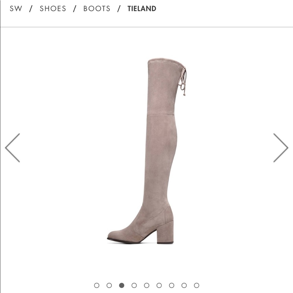 BNIB Stuart Weitzman Tieland OTK Boots